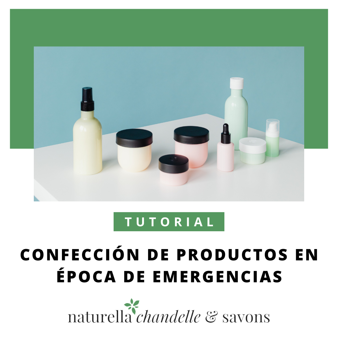 Confección de Productos en Época de Emergencias