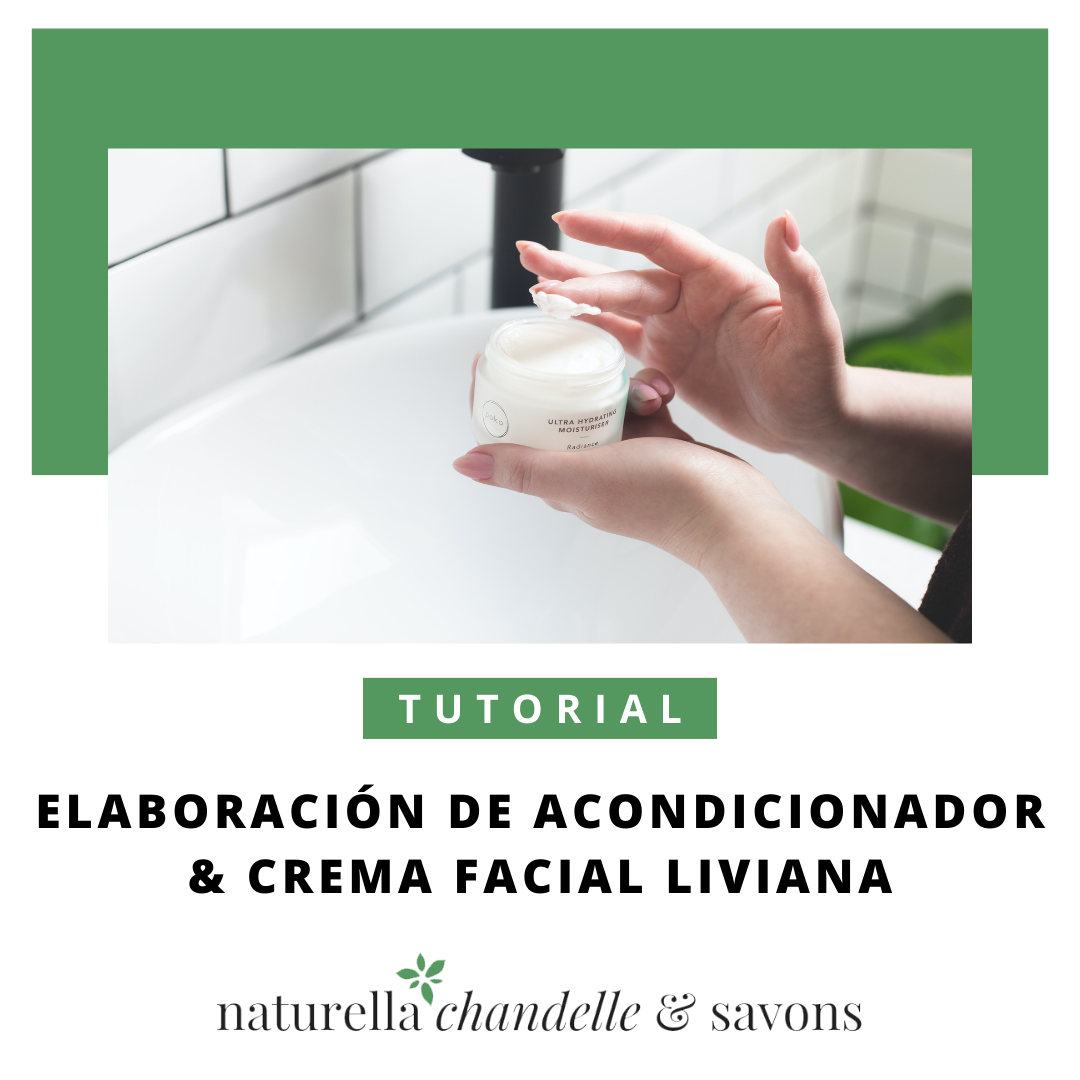 Elaboración de Acondicionador & Crema facial liviana