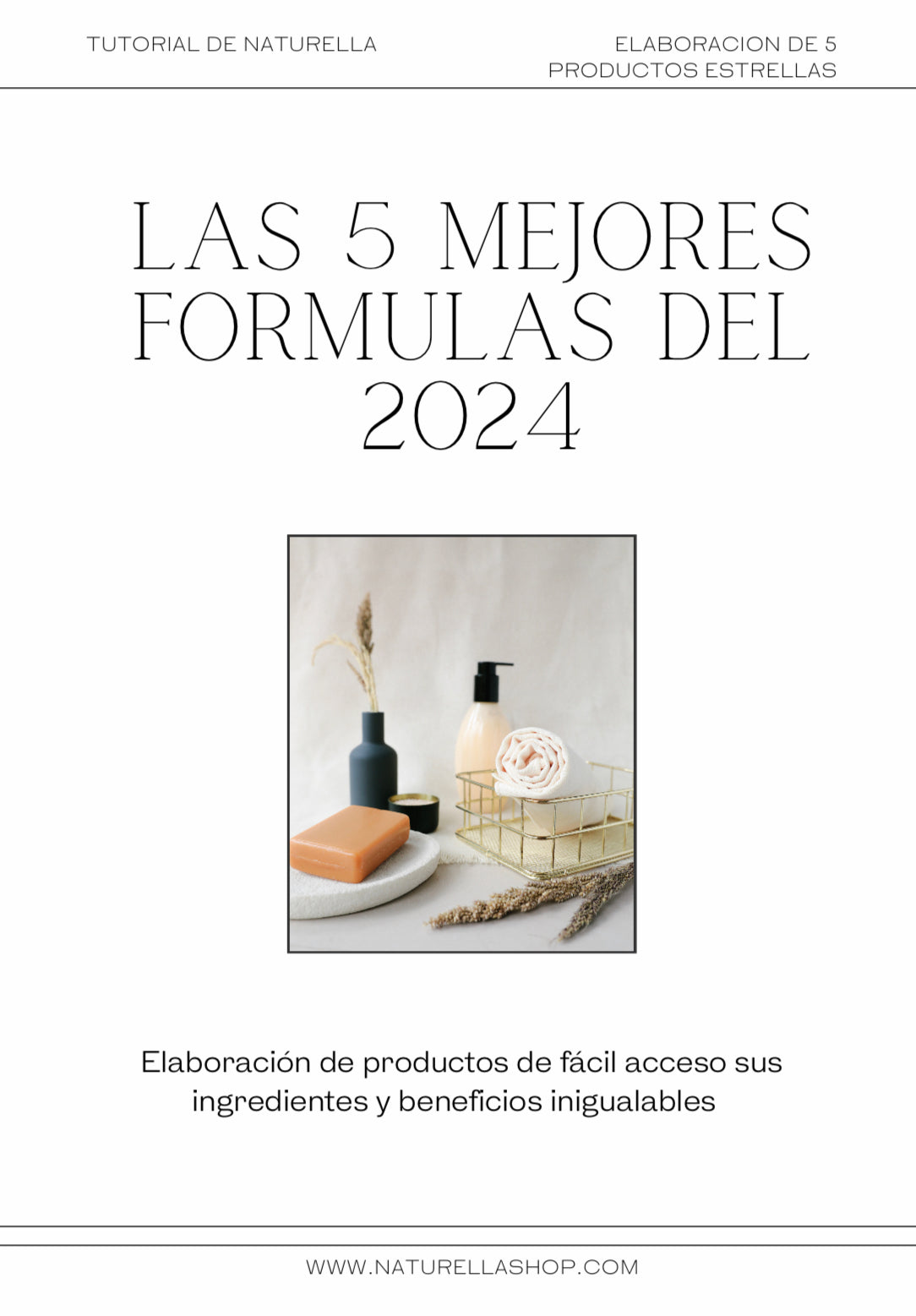 Tutorial de Elaboración de 5 productos Estrellas