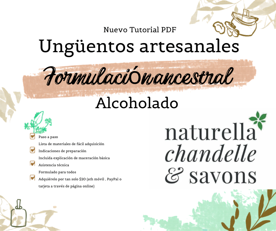 Tutorial Pdf De elaboración de ungüentos y alcoholado
