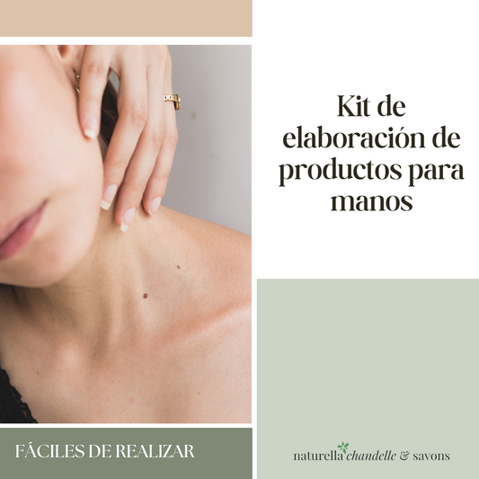 Kit de elaboración de productos para manos