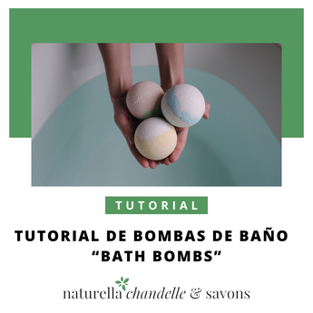 Tutorial de Bombas de Baño - Bath Bombs