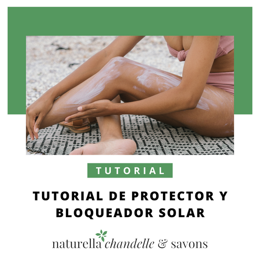 Tutorial de Protector y Bloqueador Solar