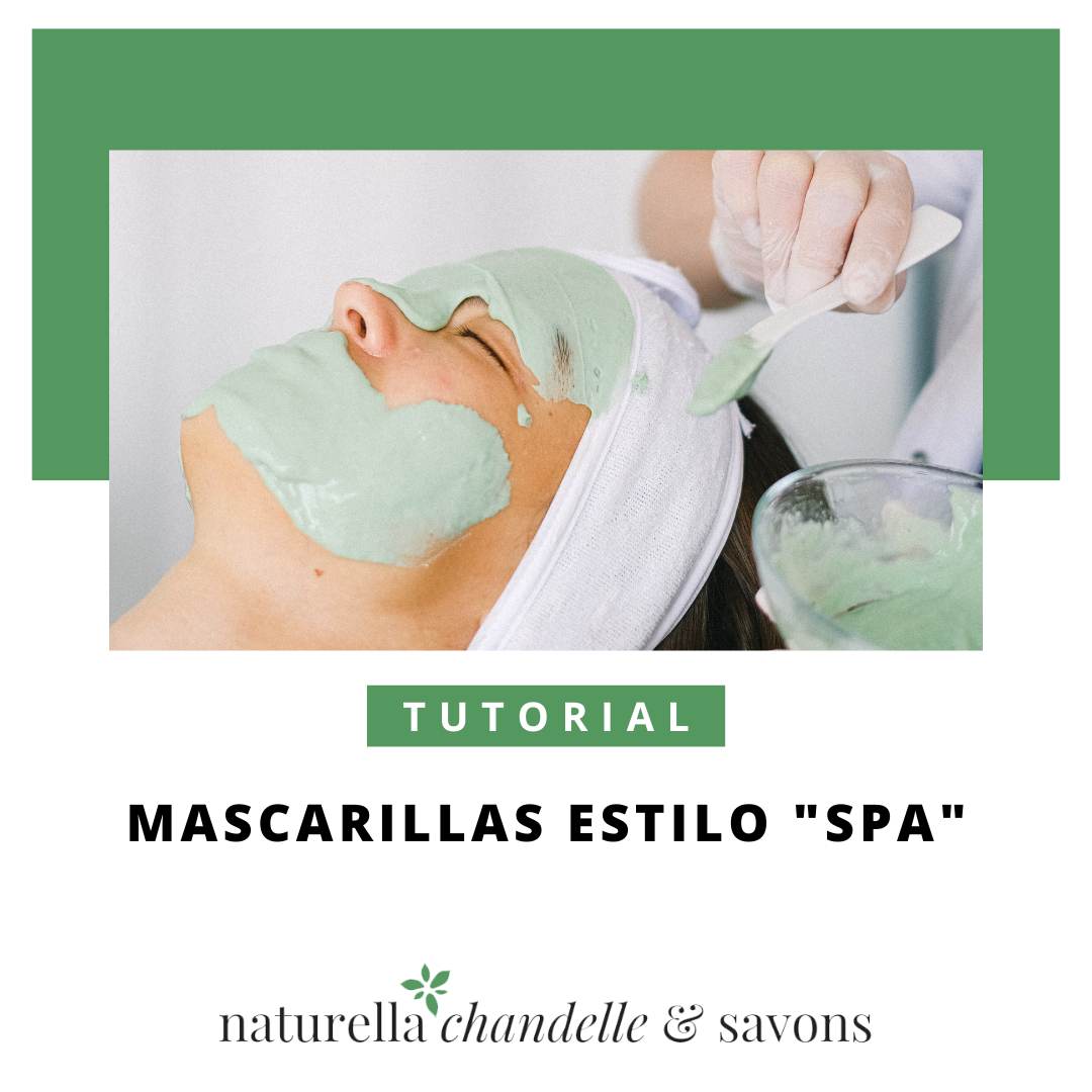 Mascarillas Estilo "SPA"