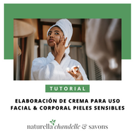Elaboración de Crema para uso facial & corporal pieles sensibles