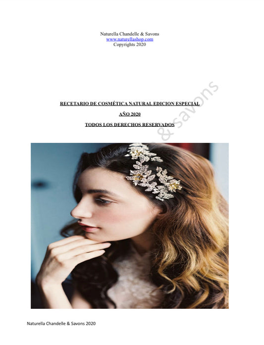 Recetario de Cosmética Natural del 2020