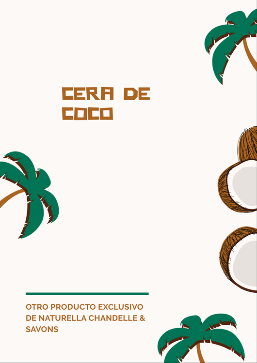 Cera de Coco Natural (coco wax)