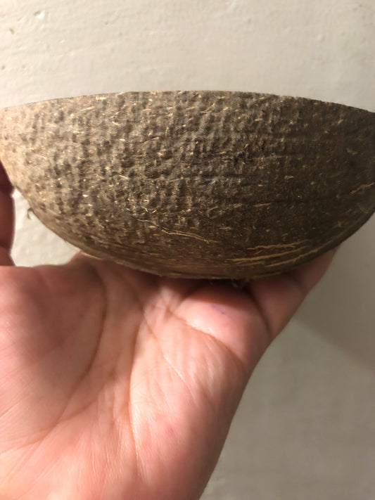 Recipiente de Coco (para hacer velas)