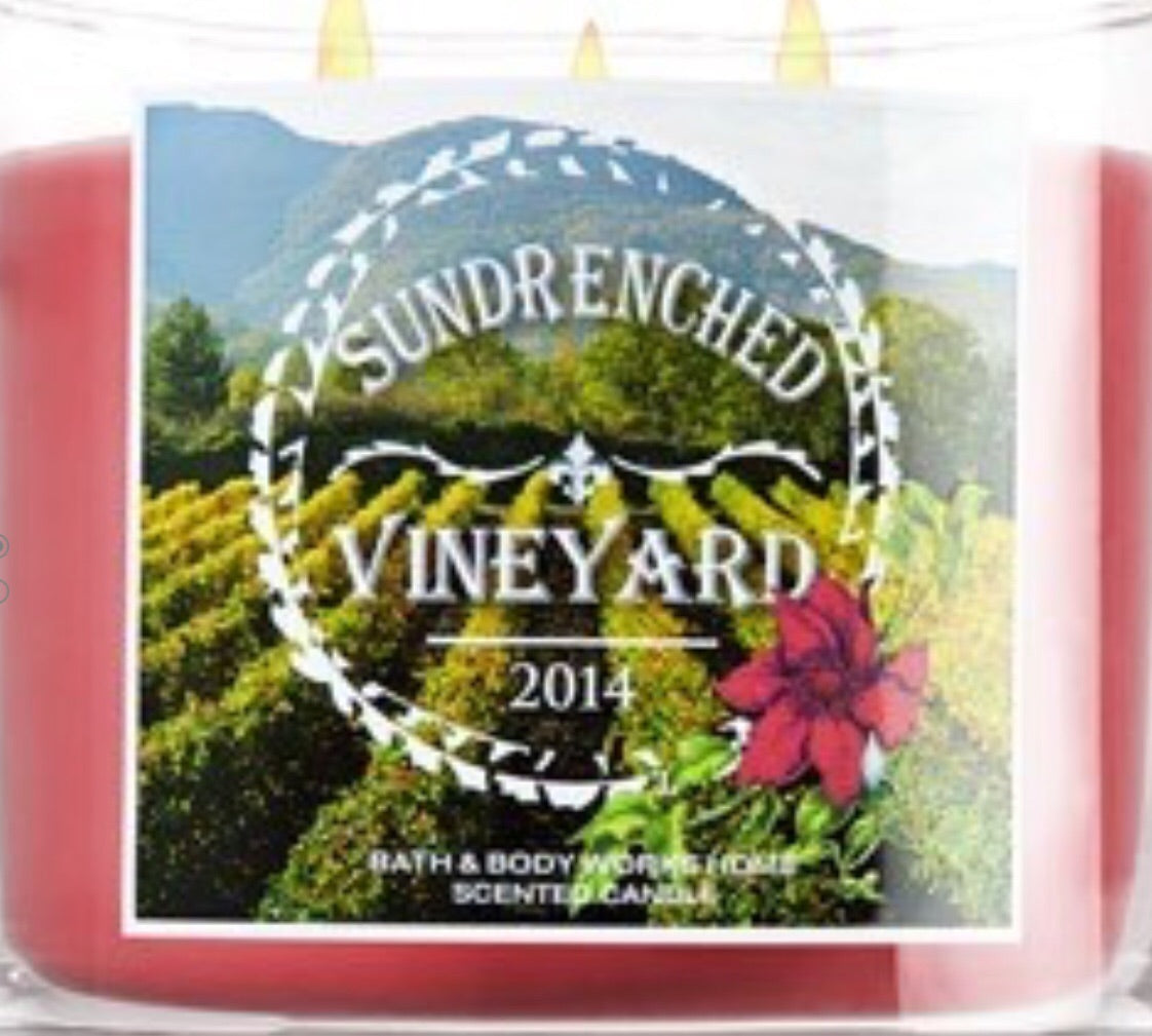 Fragancia de Sundrenched Vineyard (BBW Type)