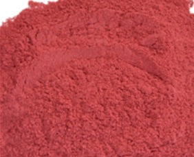 Fresas pulverizadas